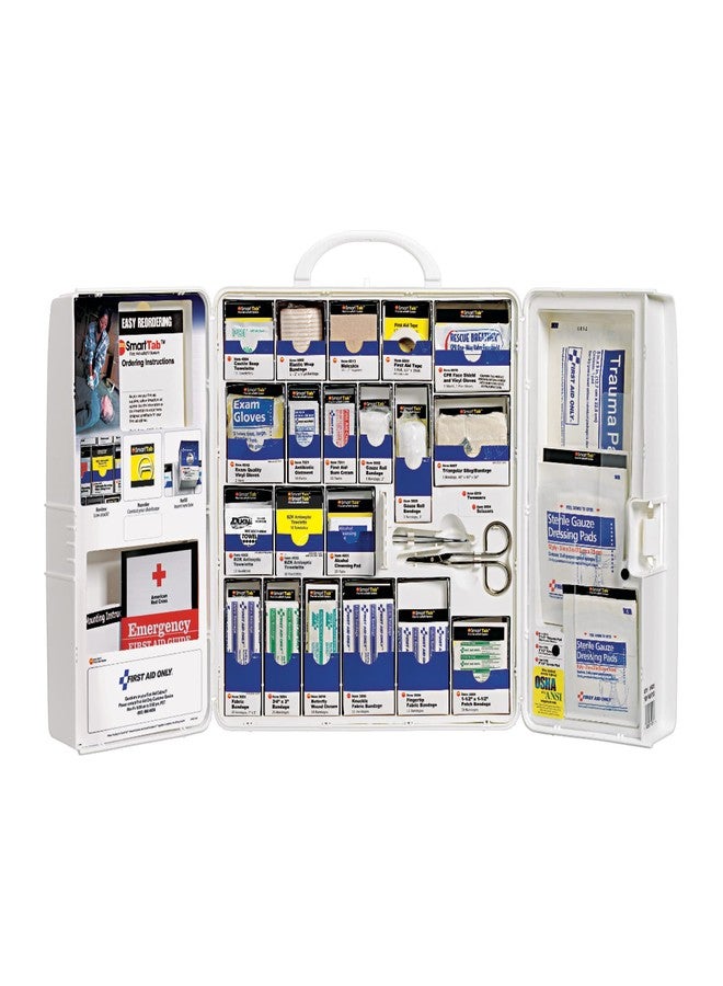 First Aid Only 1001-FAE-0103 Large SmartCompliance First Aid Kit, 209 Pieces, OSHA Compliant, Plastic Case - Image 1